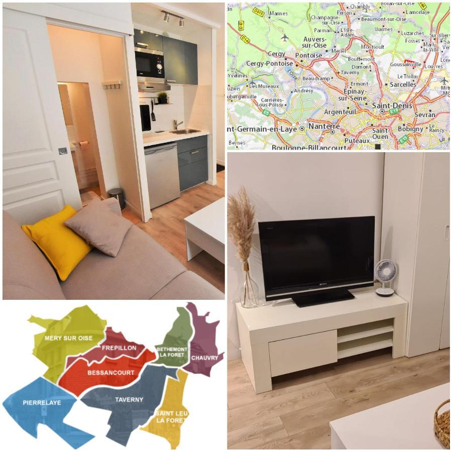 Appartement Au Coeur De La Ville De Taverny Kültér fotó